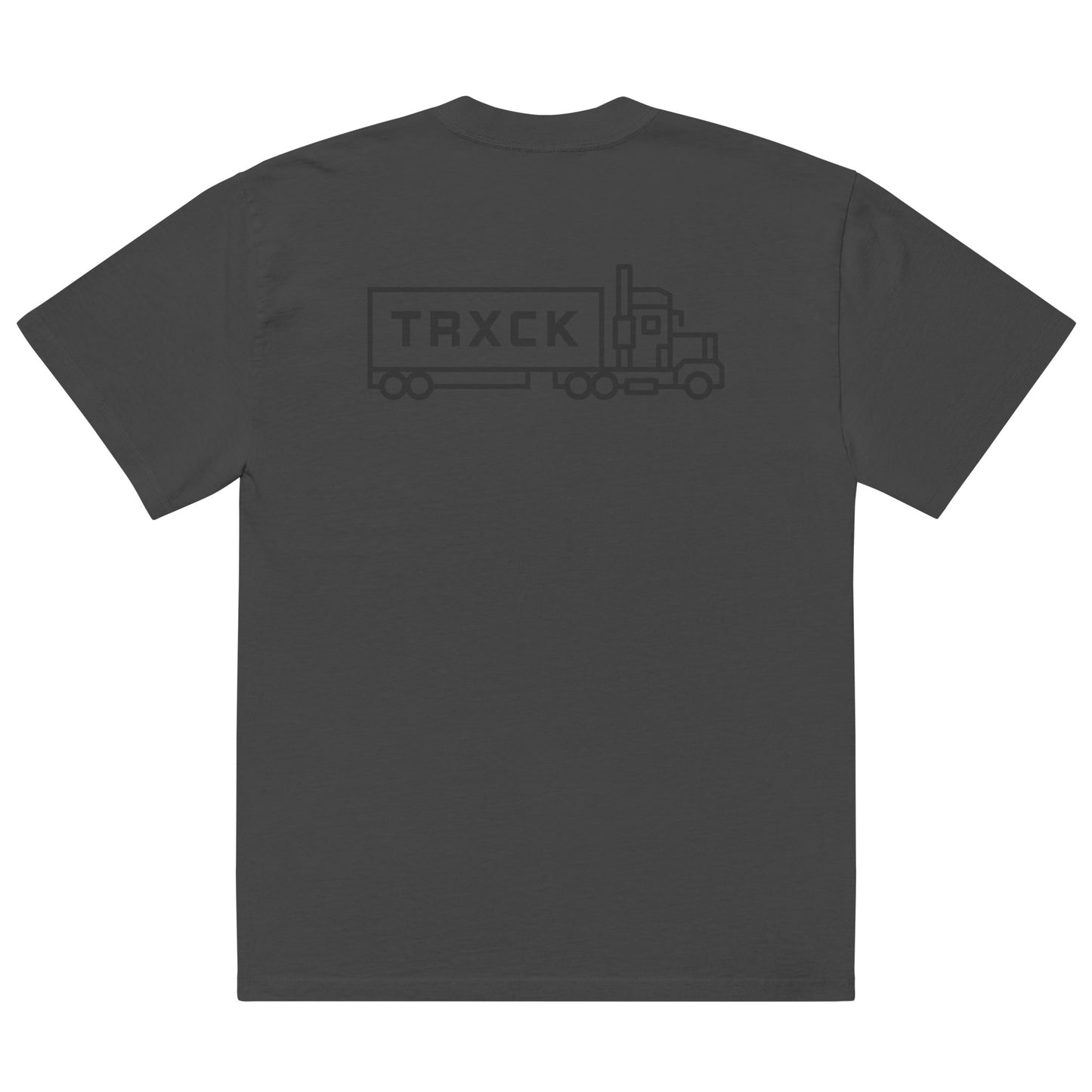 Men’s Oversized Faded Trxck Tee