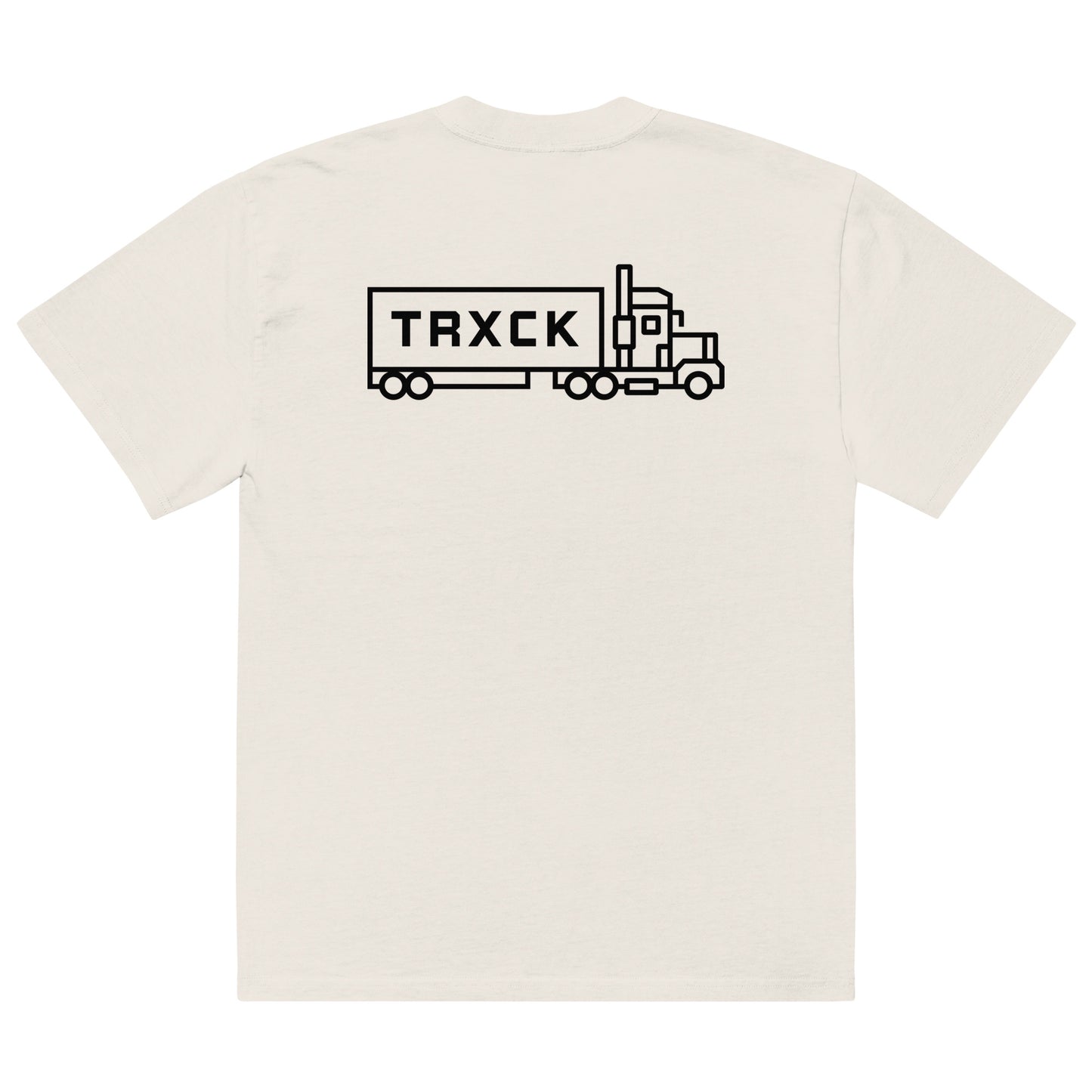 Men’s Oversized Faded Trxck Tee